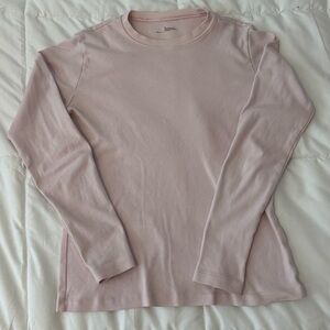 Pink Long Sleeve Top